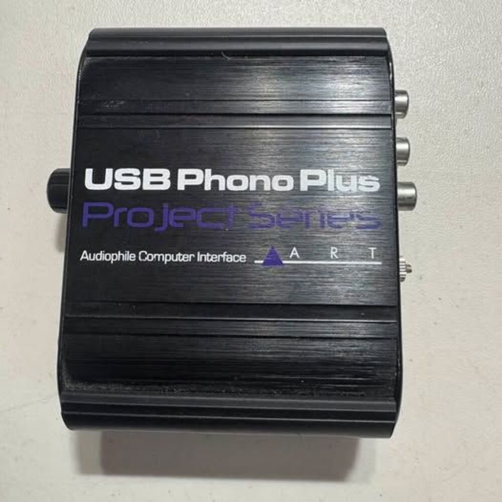 ART USB Phono Plus Project Series Audiophile Computer Interface - Picture 1 of 5